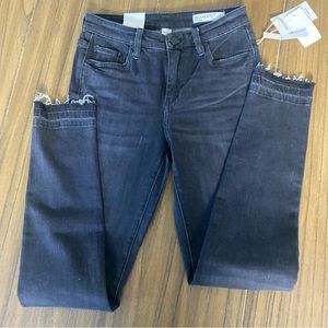 Blank NYC The Bond mid rise black skinny jeans